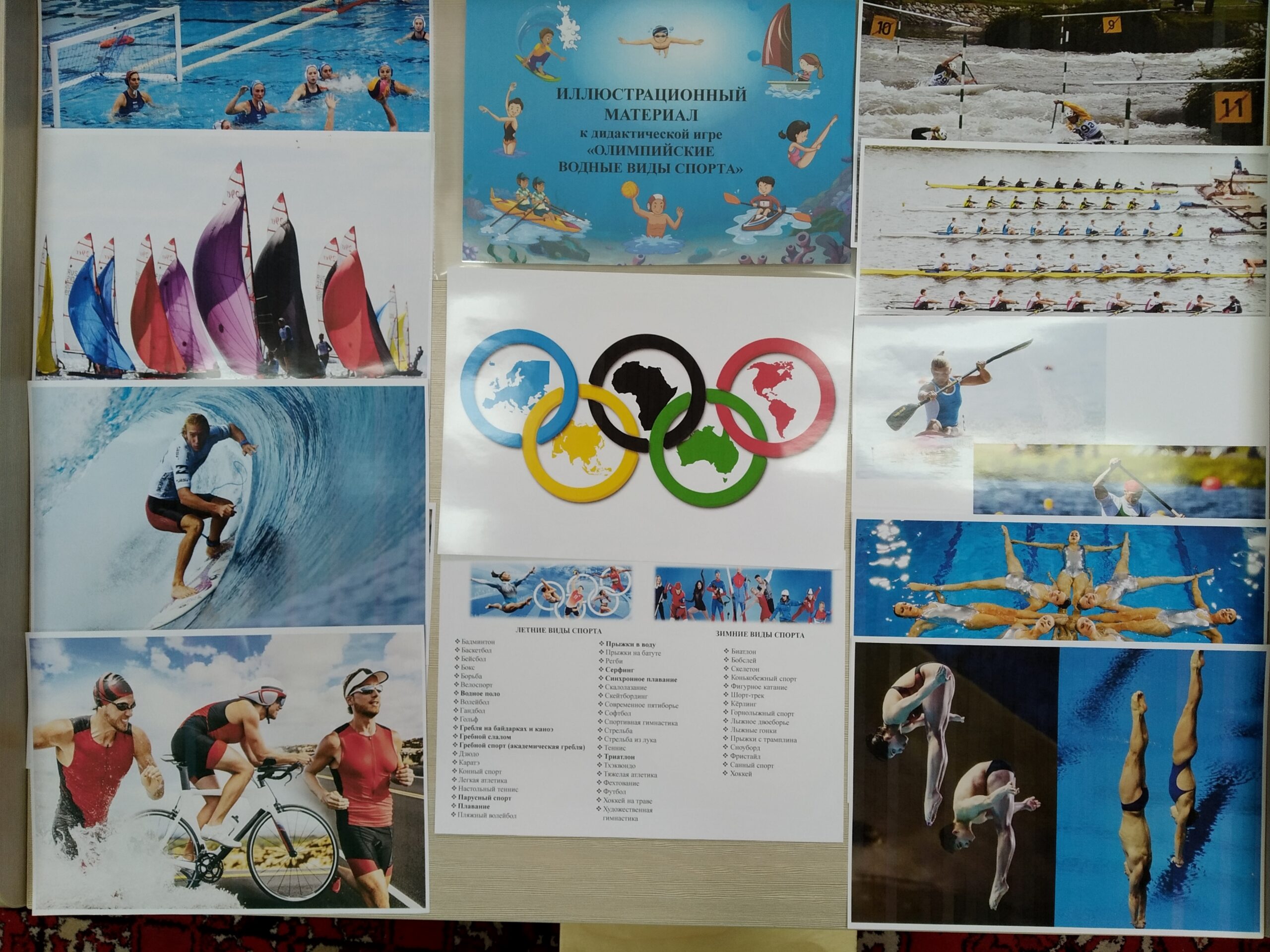 «Олимпийские водные виды спорта»