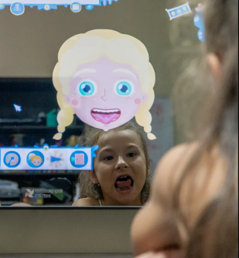 Инновационный прием интерактивное умное зеркало, как лучшая технология в образовательном процессе детей дошкольного возраста на логопедических занятиях при выполнении артикуляционной гимнастики