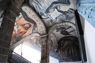 Additional murals, completed by Orozco in 1924-6, are &quot;painted on the ...